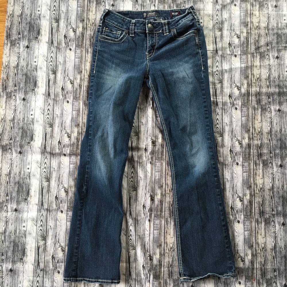 Silver Suki Jeans 30x31 Mid Rise Slim Boot